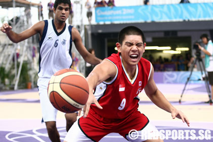 yog basketball singapore vs india