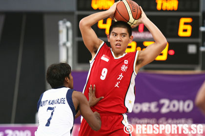 yog basketball singapore vs india