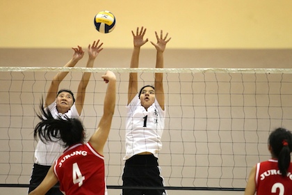 west zone b div vball final nanyang girls' high vs jurong secondary