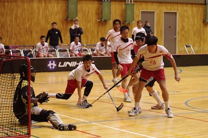 singapore vs korea floorball asia pacific championship