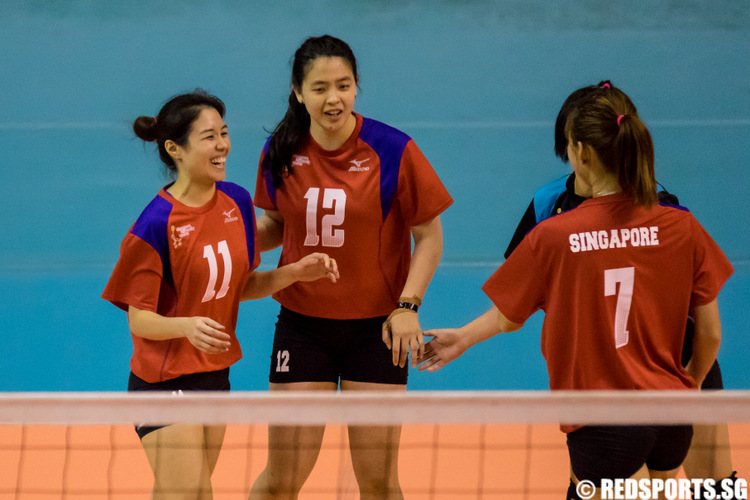 ASEAN University Games Volleyball Women Singapore vs Thailand