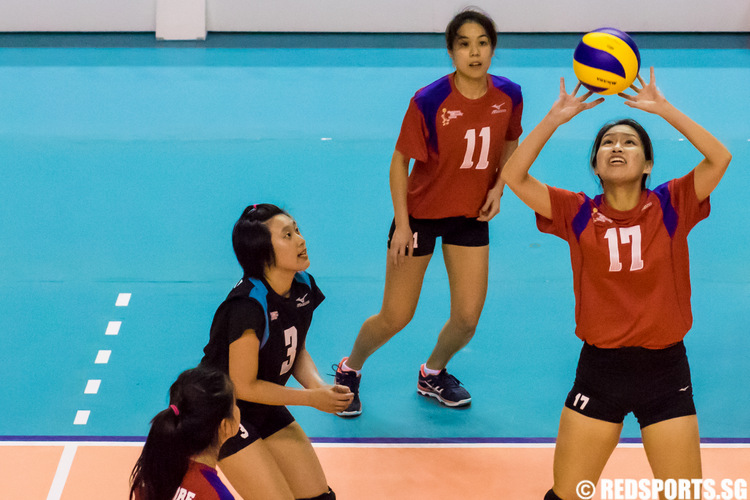 ASEAN University Games Volleyball Women Singapore vs Thailand