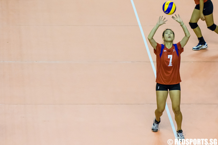 ASEAN University Games Volleyball Women Singapore vs Thailand