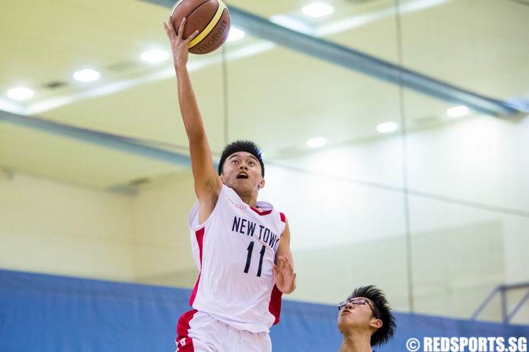 West Zone B Division Basketball Championship New Town Secondary vs Nan Hua High