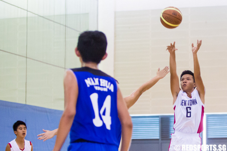 West Zone B Division Basketball Championship New Town Secondary vs Nan Hua High