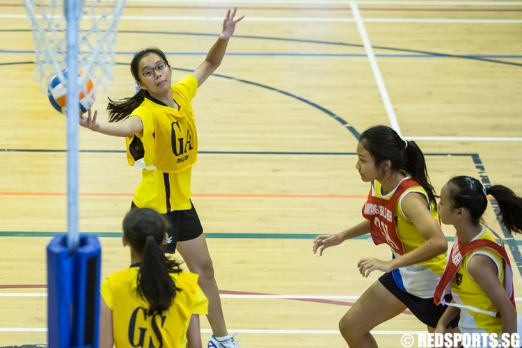 West Zone C Division Netball Championship Nanyang Girls' High vs Nan Hua High