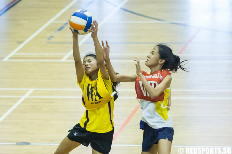 West Zone C Division Netball Championship Nanyang Girls' High vs Nan Hua High