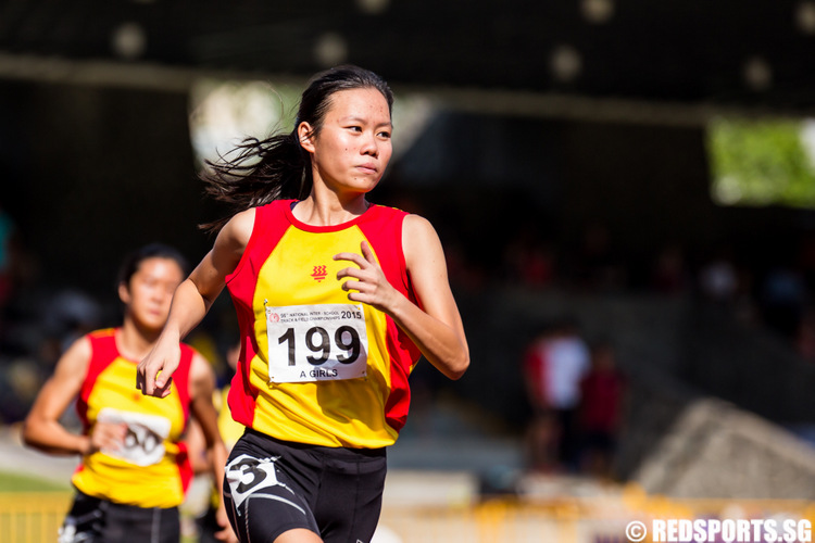 A Division girls' 400m