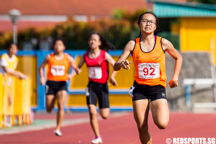 B Division girls' 400m