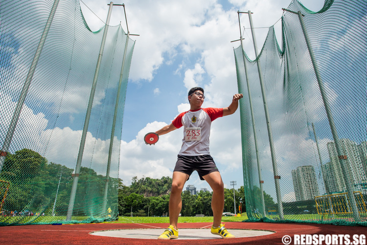 B Division Boys' Discus