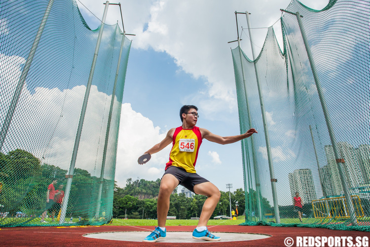 B Division Boys' Discus