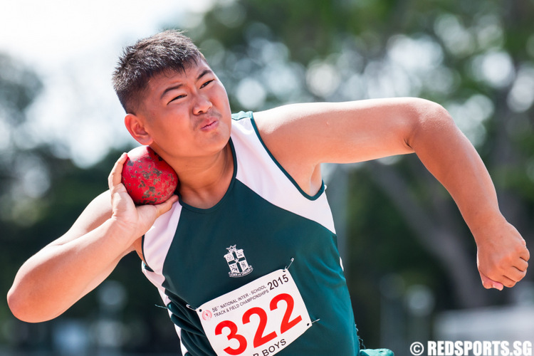 B Division Boys' Shot Put