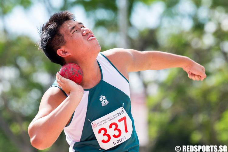 B Division Boys' Shot Put