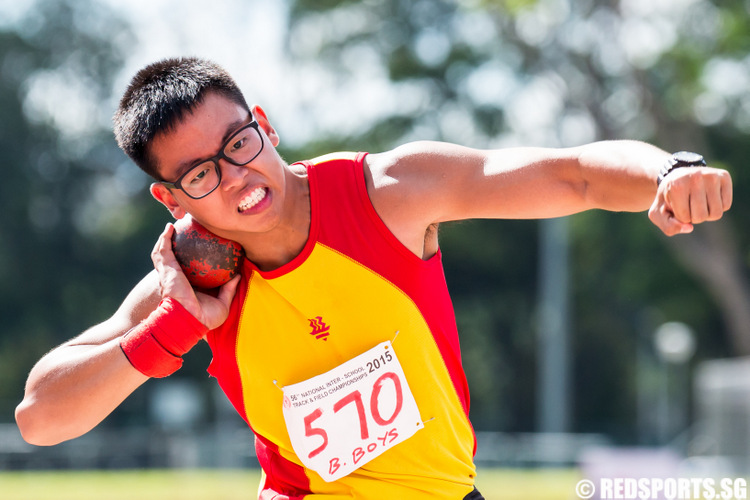 B Division Boys' Shot Put