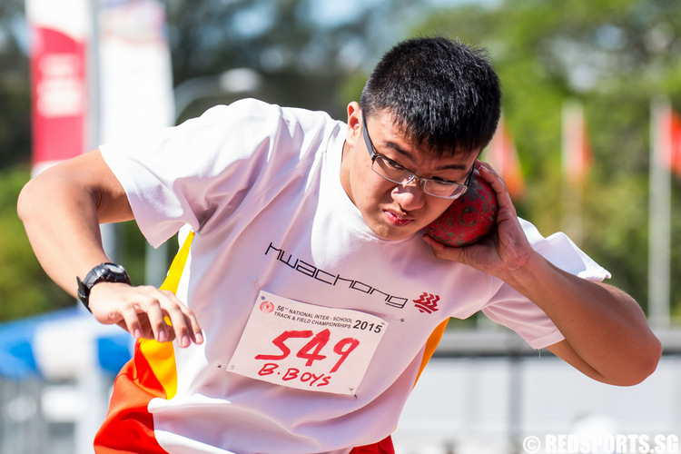 B Division Boys' Shot Put