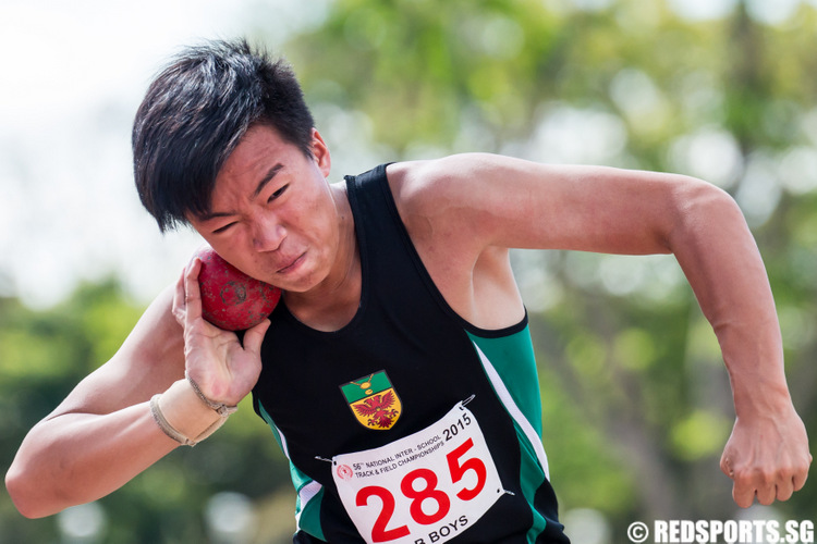 B Division Boys' Shot Put