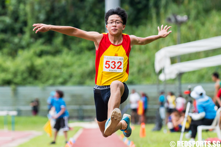 B Division Boys' Triple Jump