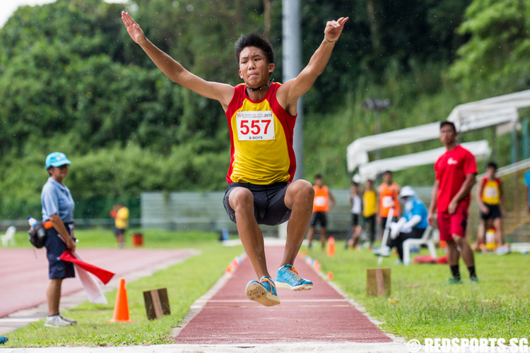 B Division Boys' Triple Jump