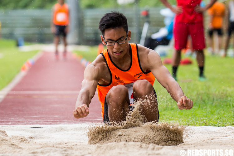 B Division Boys' Triple Jump