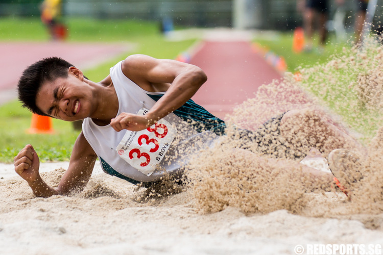 B Division Boys' Triple Jump