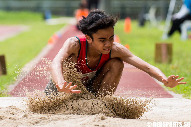 B Division Boys' Triple Jump