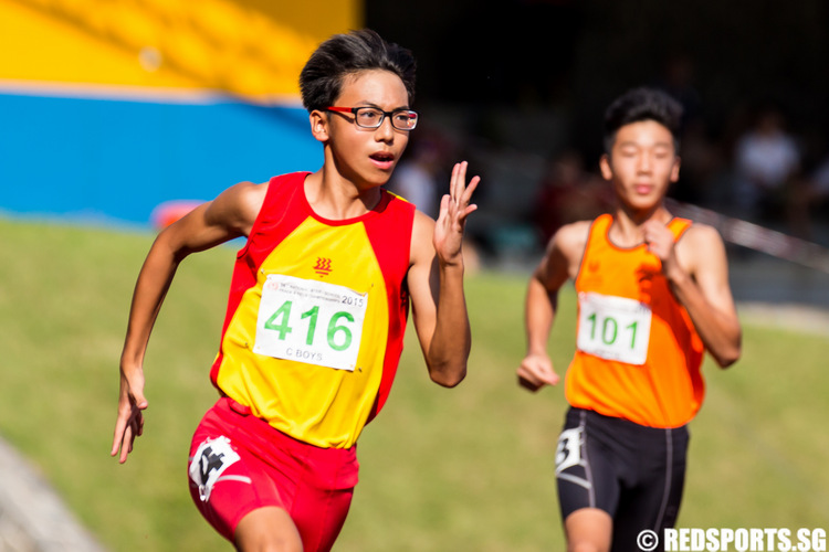 C Div 400m: Singapore Sports School's Muhammad Hazim wins ...