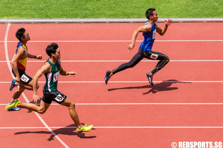 A Division boys 100m