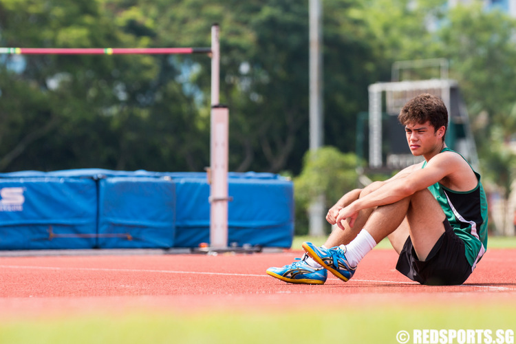 A Division High Jump boys