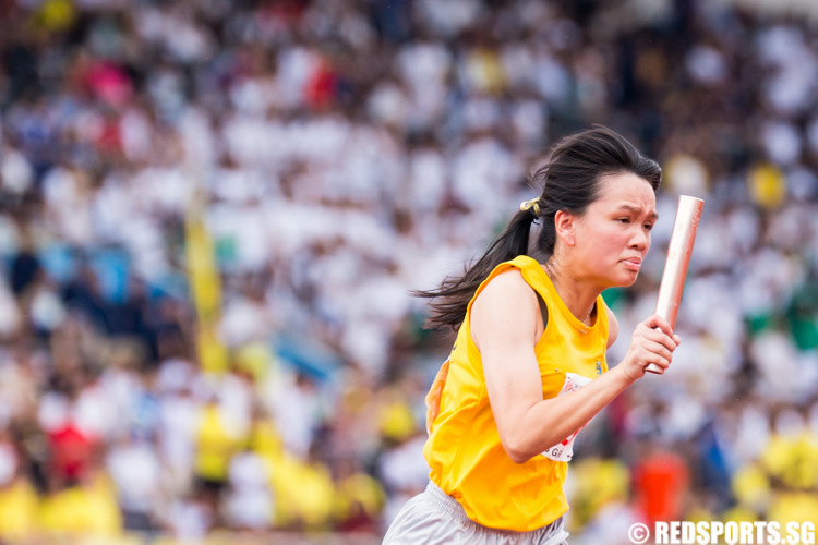 B Division girls' 4x100m relay