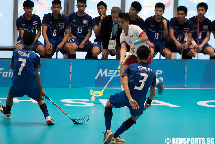 SEA Games Floorball Singapore vs Thailand