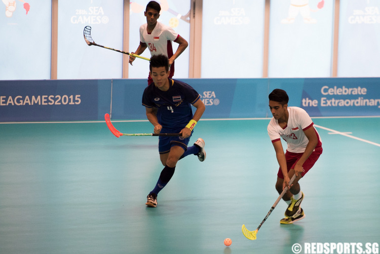 SEA Games Floorball Singapore vs Thailand