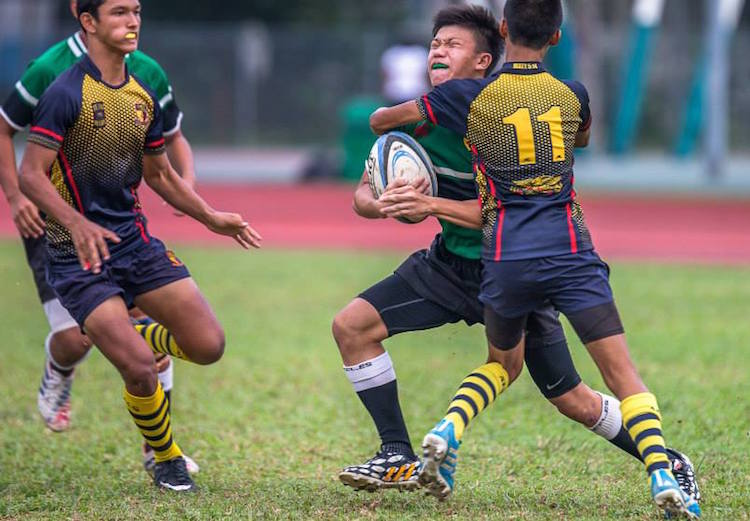 acs barker vs raffles c Division rugby