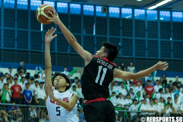 National C Division Basketball Championships Unity Secondary vs Catholic High