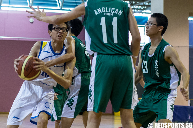 National C Division Basketball Championship Bukit Panjang Government High vs Anglican High