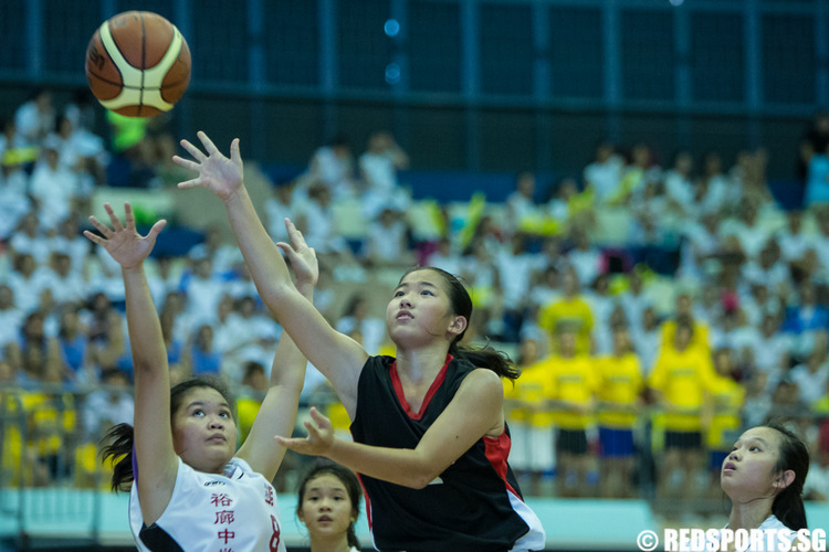 National C Division Girls' Basketball Championship Jurong Secondary vs Nanyang Girls' High