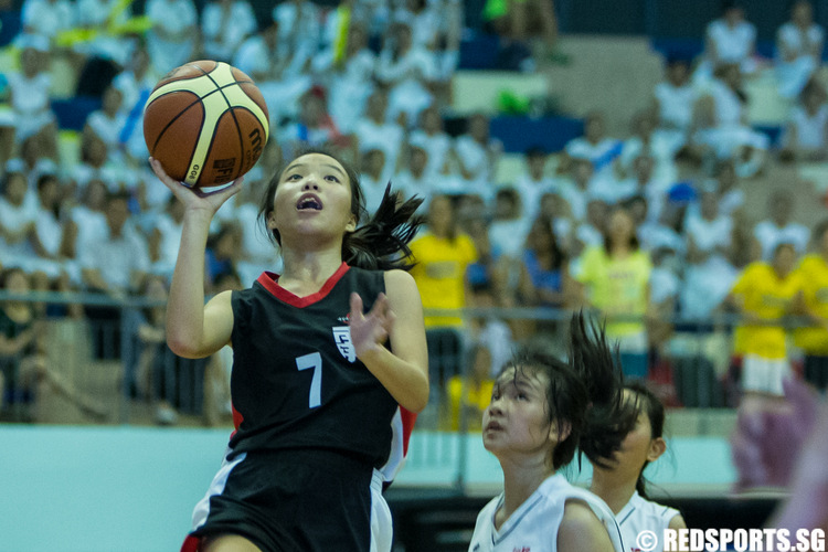 National C Division Girls' Basketball Championship Jurong Secondary vs Nanyang Girls' High