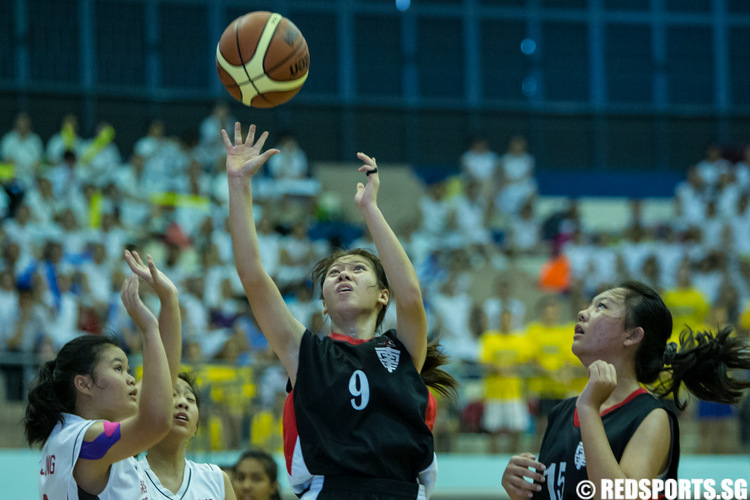 National C Division Girls' Basketball Championship Jurong Secondary vs Nanyang Girls' High