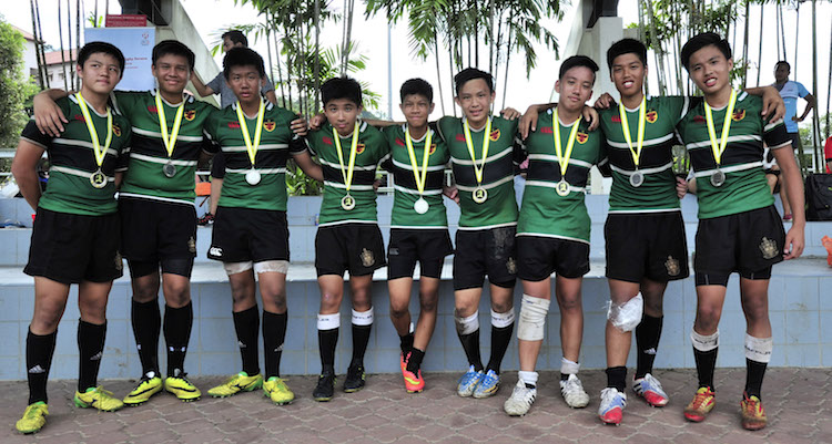 Raffles Institution finished second in the under-14 championship. (Photo 3 by Eric Lim/SCC)