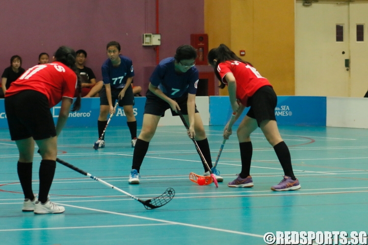 Players facing off before the referee's whistle. (Photo  © REDintern Chan Hua Zheng)