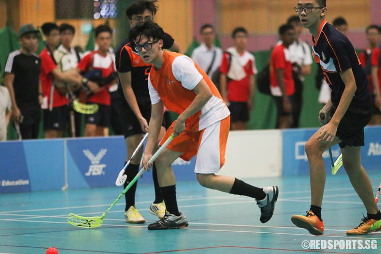 Lam Cheng Han (IJC #4) attempts a shot. (Photo © Chua Kai Yun/Red Sports)