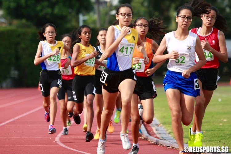 c girls 800m