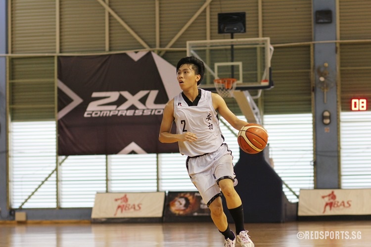 AJC #2 ventures up-court. (Photo © Ryan Lim/Red Sports)