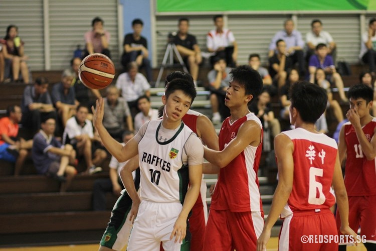 Players from both sides react after a foul was called.