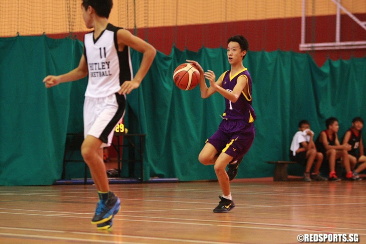 Queensway (purple) beat Whitley 53-35 to finish Round 1 with a 2-1 win-loss record. They also qualified for Round 2. (Photo © Les Tan/Red Sports)