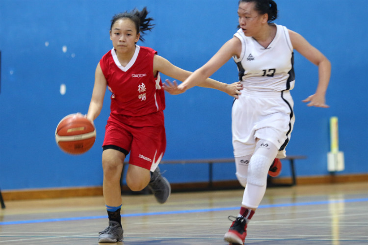 national b div bball singapore chinese girls school dunman