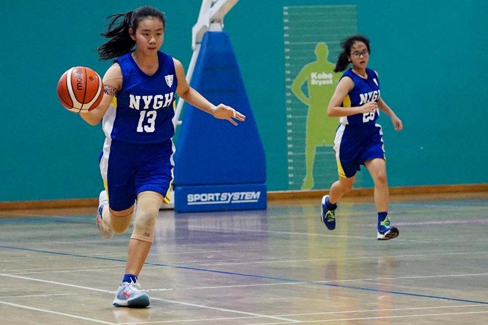 national b div bball nanyang girls dunman sec