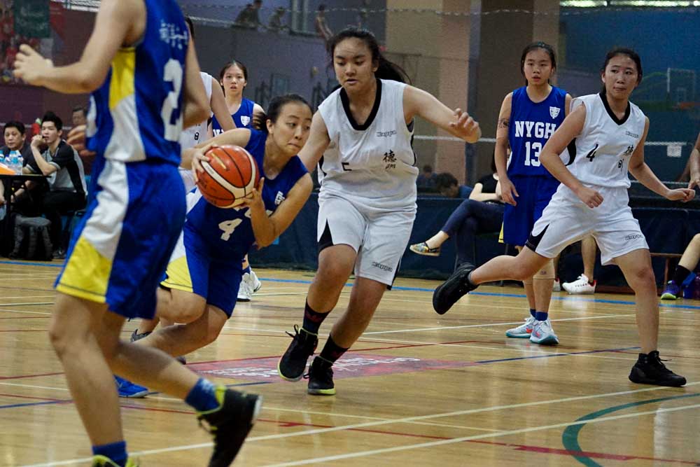 national b div bball nanyang girls dunman sec