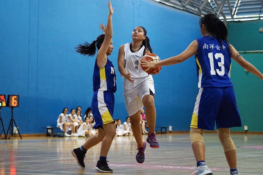 national b div bball nanyang girls dunman sec