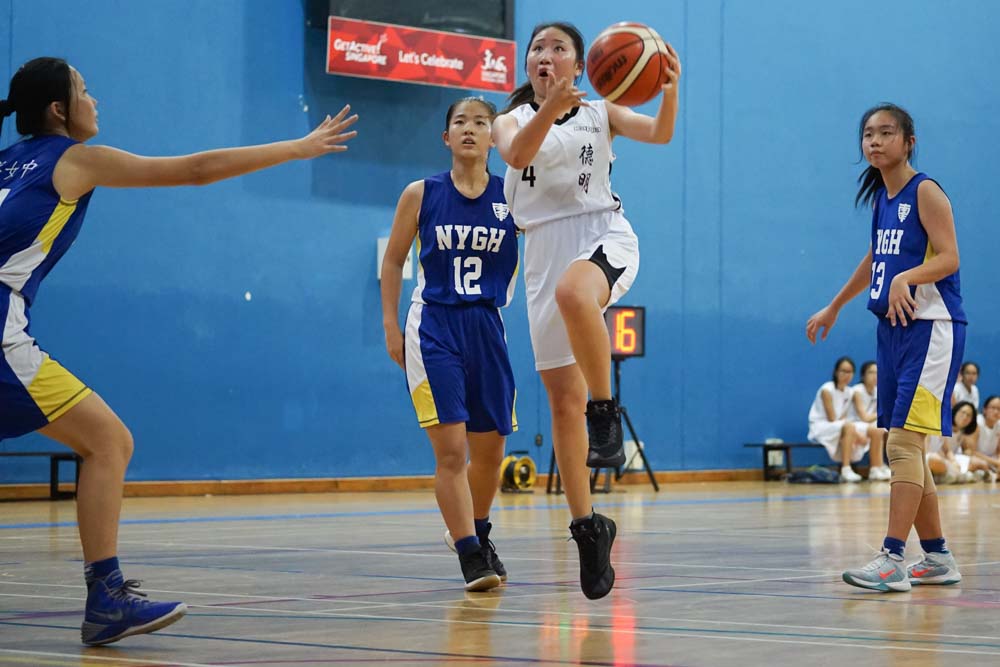 national b div bball nanyang girls dunman sec