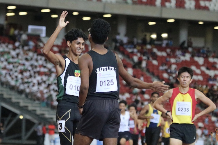 Nedunchezian Selvageethan and Armand Dhilawala Mohan both representing Raffles Institution took home the gold and silver respectively.